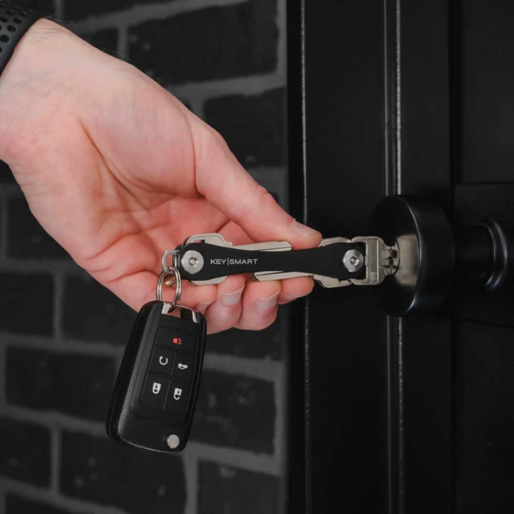 Ergonomic, Compact, and Practical Key Holder, KeySmart, for Organizing Your Keys Like a Swiss Knife
