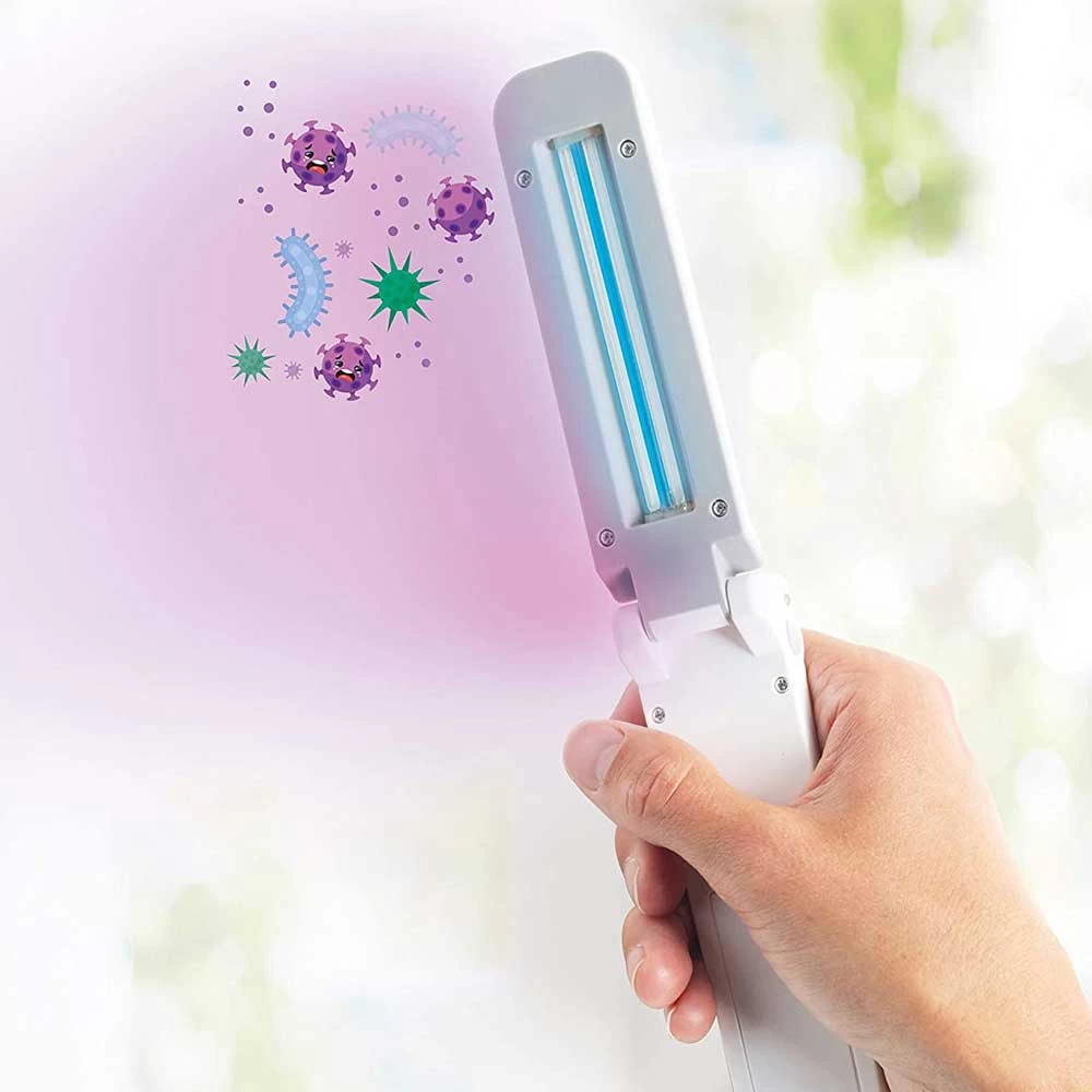 Foldable UV Disinfection Lamp, Battery-Free for Travel - UV Sanitizer Foldable - SanitizerPro